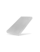 Petite&Mars Saltea copii Coco Dream cu husa detasabila 120x60x8 cm Alb