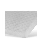 Petite&Mars Saltea copii Coco Dream cu husa detasabila 120x60x8 cm Alb