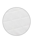 Petite&Mars Saltea copii Coco Dream cu husa detasabila 120x60x8 cm Alb