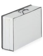 Petite&Mars Saltea pliabila PetiteMars Foldie multifunctionala 120x60x5 cm alb