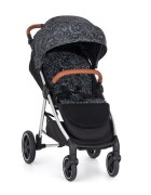 Petite&Mars Salteluta pentru carucior PetiteMars Foamy Gri inchis reversibila cu doua fete din spuma universala 86x42 cm