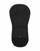 Petite&Mars Salteluta pentru carucior PetiteMars Foamy Negru reversibila din spuma cu memorie universala 86x42 cm design cu meduze