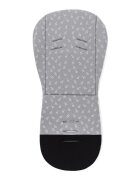 Petite&Mars Salteluta pentru carucior PetiteMars reversibila cu doua fete din spuma 86x42 cm gri