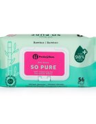 Petite&Mars Servetele umede PetiteMars multifunctionale din bambus alb