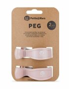 Petite&Mars Set 2 clesti multifunctionali pentru carucior PetiteMars Roz