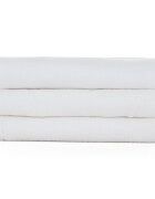 Petite&Mars Set 3 scutece PetiteMars din muselina de bambus Moussy Total White hipoalergenice 68 x 68 cm Alb