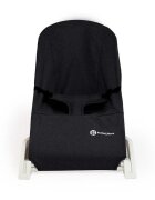 Petite&Mars Sezlong balansoar PetiteMars Calmy cu centura in 3 puncte negru