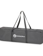 Petite&Mars Tarc pliabil pentru copii PetiteMars Nook Gri 90x90 cm pliere compacta include geanta de transport intrare laterala structura stabila greutate admisa 15 kg 0 luni+