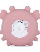Petite&Mars Temometru digital PetiteMars Crabul Caleb multifunctional ecran usor de citit valoare precisa silicon sigur avertizare temperatura 0 luni+ Roz