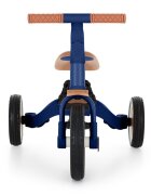 Petite&Mars Tricicleta pentru copii PetiteMars Turbo Albastru 5 in 1 Multifunctionala Vehicul de impins Bicicleta cufara pedale Cu maner de ghidaj Detasabil Roti din cauciuc Pana la 25 kg 1.5-5 ani