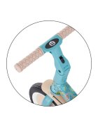 Petite&Mars Tricicleta pentru copii PetiteMars Turbo Dino Park editie limitata 5 in 1 multifunctionala cu maner de ghidaj roti din cauciuc greutate admisa 25 kg 1.5-5 ani