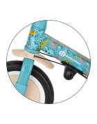 Petite&Mars Tricicleta pentru copii PetiteMars Turbo Dino Park editie limitata 5 in 1 multifunctionala cu maner de ghidaj roti din cauciuc greutate admisa 25 kg 1.5-5 ani