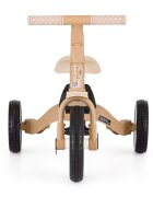 Petite&Mars Tricicleta pentru copii PetiteMars Turbo Llama Vibes editie limitata 5 in 1 multifunctionala cu maner de ghidaj roti din cauciuc greutate admisa 25 kg 1.5-5 ani