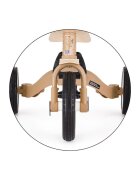 Petite&Mars Tricicleta pentru copii PetiteMars Turbo Llama Vibes editie limitata 5 in 1 multifunctionala cu maner de ghidaj roti din cauciuc greutate admisa 25 kg 1.5-5 ani