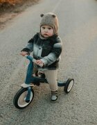 Petite&Mars Tricicleta pentru copii PetiteMars Turbo Llama Vibes editie limitata 5 in 1 multifunctionala cu maner de ghidaj roti din cauciuc greutate admisa 25 kg 1.5-5 ani