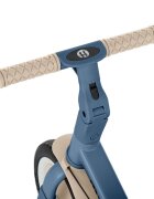 Petite&Mars Tricicleta pentru copii PetiteMars Turbo Ocean Blue 5 in 1 Multifunctionala Vehicul de impins Bicicleta cufara pedale Cu maner de ghidaj Detasabil Roti din cauciuc Pana la 25 kg 1.5-5 ani