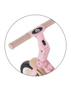 Petite&Mars Tricicleta pentru copii PetiteMars Turbo Rosy Wilderness editie limitata 5 in 1 multifunctionala cu maner de ghidaj roti din cauciuc greutate admisa 25 kg 1.5-5 ani