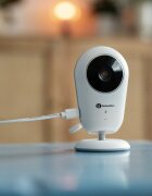 Petite&Mars Video monitor PetiteMars Nano 4.0 Alb ecran HD zoom digital 3x raza de actiune 300m suport pentru pana la 4 camere comunicare bidirectionala