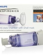 Philips Respironics Camera de inhalare Optichamber Diamond cu masca 0-18 luni