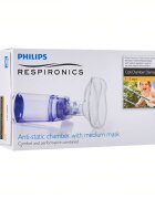 Philips Respironics Camera de inhalare Optichamber Diamond cu masca pentru copii 1 - 5 ani