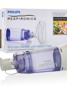 Philips Respironics Camera de inhalare Optichamber Diamond cu masca pentru copii 1 - 5 ani