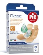 PIC SOLUTION Plasturi universali Classic mix 4 dimensiuni cu solutie antibacteriana 20 buccutie