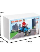 PILSAN Atv cu pedale pentru copii cu roti din plastic rezistentmargini rotunjitede la 3 si pana la 35kg Galaxy Blue