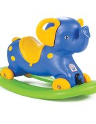 PILSAN Balansoar elefant 2 in 1 cu roti si platforma detasabila Blue