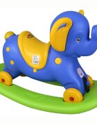 PILSAN Balansoar elefant 2 in 1 cu roti si platforma detasabila Blue