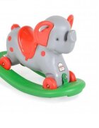 PILSAN Balansoar elefant 2 in 1 cu roti si platforma detasabila Grey