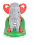 PILSAN Balansoar elefant 2 in 1 cu roti si platforma detasabila Grey