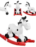 PILSAN Balansoar multifunctional 2 in1 pentru copii cu roti Cute Horsebaza detasabilamaterial rezistent utilizare interiorexterior