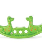 PILSAN Balansoar pentru 3 copii Dino Seesaw Green utilizare interiorexterior greutate admisa 50 kg dimensiune 140x39x58 cm