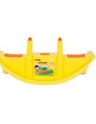PILSAN Balansoar pentru copii Star Seesaw Yellow cu manere de sustinereplastic solidrezistent la UVutilizare interiorexteriorbaza cu siguranta antirasturnare