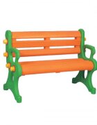 PILSAN Bancuta de gradina pentru copii Bench Redutilizare interiorexteriormargini rotunjitedimensiune 106x50x73 cm
