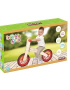 PILSAN Bicicleta copii din lemn fara pedale Freestyle scaun reglabil pe 3 nivele de inaltimeintre 34-41 cm roti din cauciuc EVA de la 2 ani greutate maxima de transport de 30 kg