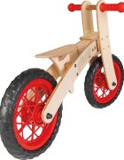 PILSAN Bicicleta copii din lemn fara pedale Freestyle scaun reglabil pe 3 nivele de inaltimeintre 34-41 cm roti din cauciuc EVA de la 2 ani greutate maxima de transport de 30 kg