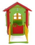 PILSAN Casuta de gradina pentru copii Magic House Green gardulet inclus utilizare interiorexteriorplastic rezistent UVdesign realistusa si ferestre functionale 112 x 172 x 131 cm