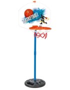 PILSAN Cos de baschet Magic Basketball cu minge inclusa usor de montat si de demontat baza poate fi umpluta cu apa sau nisip dimensiune 42 x 43 x 114.5 cm