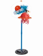 PILSAN Cos de baschet Magic Basketball cu minge inclusa usor de montat si de demontat baza poate fi umpluta cu apa sau nisip dimensiune 42 x 43 x 114.5 cm