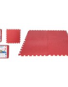 PILSAN Covoras puzzle din spuma EVA Play Mat Rosu