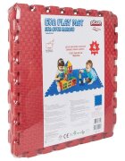 PILSAN Covoras puzzle din spuma EVA Play Mat Rosu