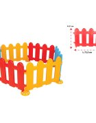 PILSAN Gardulet loc de joaca pentru copii Funny Hedge Multicolor cu 6 elementedimensiune element 72.5x51cmutilizare interiorexterior