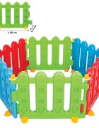 PILSAN Gardulet loc de joaca pentru copii Play Area Hedge cu 6 elementeusor de montat