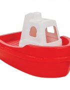 PILSAN Jucarie de plaja pentru apa si nisip Boat Rosu