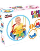 PILSAN Leagan Convertibil 3 variante in cutie Samba Orange bariera de protectie si spatar detasabile franghie cu lungime reglabila