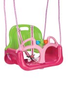 PILSAN Leagan Convertibil 3 variante in cutie Samba Pink bariera de protectie si spatar detasabile franghie cu lungime reglabila