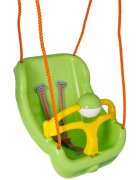 PILSAN Leagan mare pentru copii Big Swing Verde cu bara de protectie detasabilabila cu zornaitoarecenturi de sigurantafranghie 160cm reglabilagreutate maxima suportata 100kg