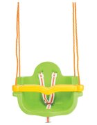 PILSAN Leagan pentru copii Jumbo Swing Green cu centura de siguranta si bara detasabilafranghie reglabilacapacitate maxima incarcare 150 kg