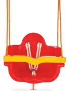 PILSAN Leagan pentru copii Jumbo Swing Red cu centura de siguranta si bara detasabilafranghie reglabilacapacitate maxima incarcare 150 kg